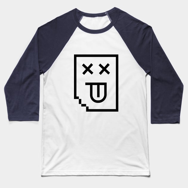 System error Baseball T-Shirt by Ixly